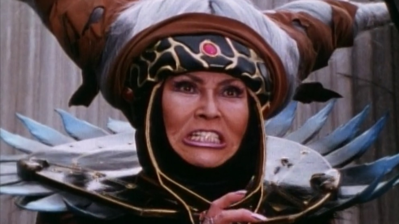 Illustration for article titled Here Is Your First Horrifying Look at Elizabeth Banks as Power Rangers' Rita Repulsa